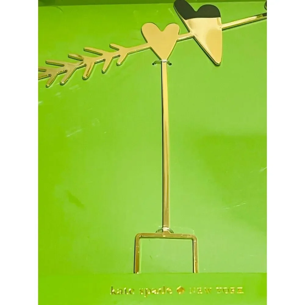 New❤️Kate Spade Two Hearts Cake Topper